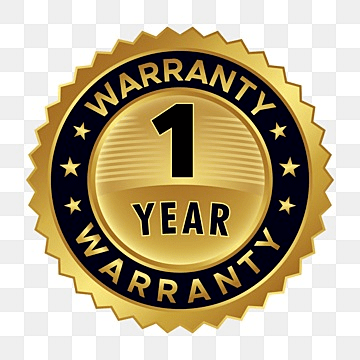 1 Year FREE Warranty